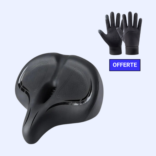 KUSEL-Selle Ergonomique Universelle Premium2.0 + 1 Paire de Gant OFFERTE